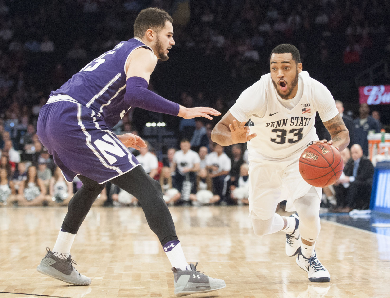 Men’s Basketball Big Ten Tournament vs Northwestern, Shep Garner (33)
